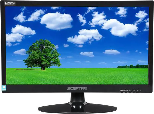 Alt view image 2 of 7 - Sceptre E205W-1600 20" 1600 x 900 HD+ Resolution 75Hz 5ms 2xHDMI VGA Built-in Speakers Ultra Thin LED Backlit LCD Monitor