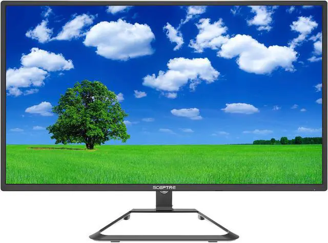 Alt view image 2 of 5 - SCEPTRE U275W-4000R 27" 3840x2160 4K UHD IPS LED Widescreen LCD Monitor with HDMI 1.4 & 2.0 Displayport Built-in Speakers, US Warranty