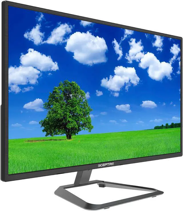 Alt view image 3 of 5 - SCEPTRE U275W-4000R 27" 3840x2160 4K UHD IPS LED Widescreen LCD Monitor with HDMI 1.4 & 2.0 Displayport Built-in Speakers, US Warranty