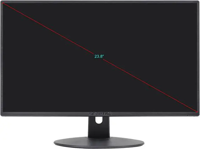 Alt view image 4 of 5 - SCEPTRE E248W-19203R 24" (23.8" Viewable) 1920 x 1080 Full HD 75Hz HDMI Widescreen LED Backlight Monitor