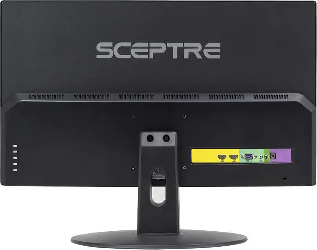 Alt view image 5 of 5 - Sceptre E275W-19203R 27" Ultra Thin 1080p LED Monitor 2x HDMI VGA Build-in Speakers, Metallic Black 2018 version