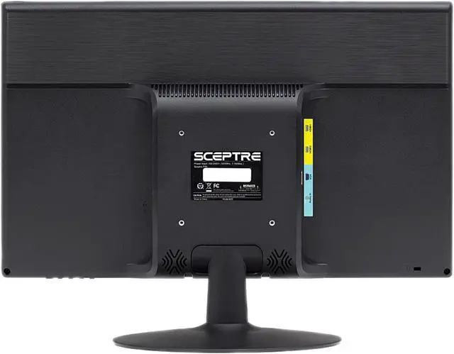 Alt view image 4 of 5 - Sceptre 22" E225W-19203S 75Hz 1080p LED Monitor HDMI VGA Build-in Speakers, Brushed Black