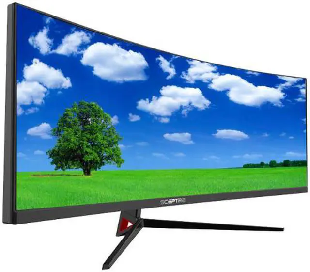 Alt view image 3 of 5 - SCEPTRE C305B-200UN 30" UltraWide HD 2560 x 1080 2K Resolution 200Hz 3 x HDMI, DisplayPort Built-In Speakers FreeSync Technology Backcover Anti-Glare LED Backlit Curved Gaming Monitor