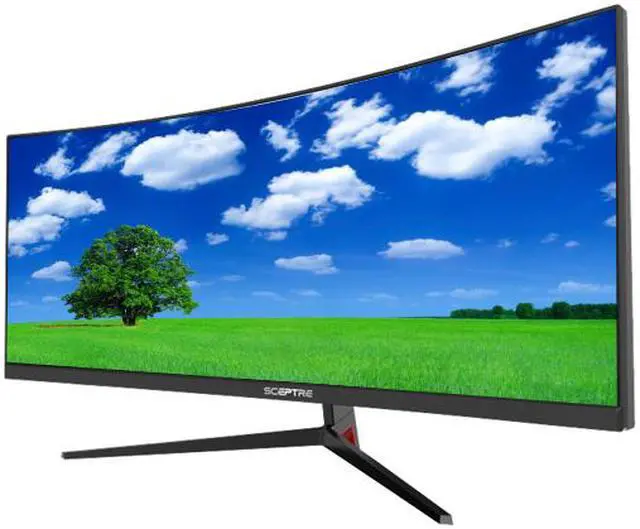 Alt view image 2 of 5 - SCEPTRE C305B-200UN 30" UltraWide HD 2560 x 1080 2K Resolution 200Hz 3 x HDMI, DisplayPort Built-In Speakers FreeSync Technology Backcover Anti-Glare LED Backlit Curved Gaming Monitor