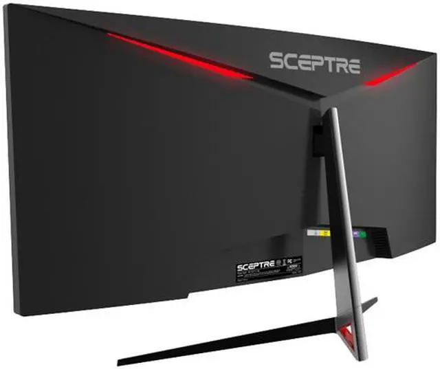 Alt view image 4 of 5 - SCEPTRE C305B-200UN 30" UltraWide HD 2560 x 1080 2K Resolution 200Hz 3 x HDMI, DisplayPort Built-In Speakers FreeSync Technology Backcover Anti-Glare LED Backlit Curved Gaming Monitor