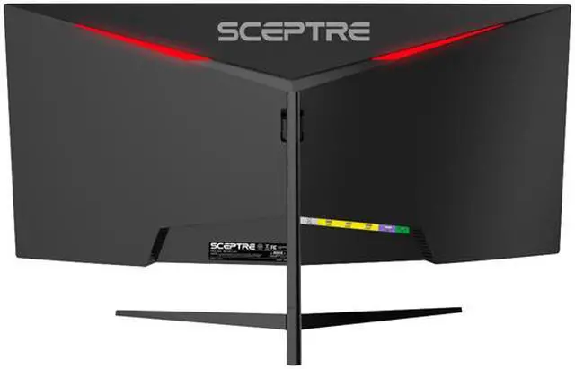 Alt view image 5 of 5 - SCEPTRE C305B-200UN 30" UltraWide HD 2560 x 1080 2K Resolution 200Hz 3 x HDMI, DisplayPort Built-In Speakers FreeSync Technology Backcover Anti-Glare LED Backlit Curved Gaming Monitor