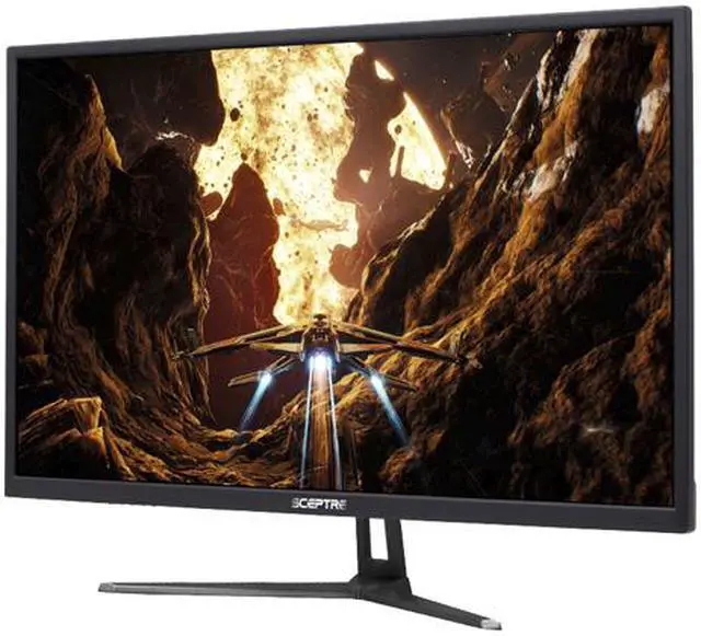 Alt view image 2 of 5 - SCEPTRE E325W-2560AD 32" Quad HD 2560 x 1440 2K Resolution 6ms 85Hz 2 x HDMI, DisplayPort Adaptive Sync Compatible Built-in Speakers LED Backlit Gaming Monitor