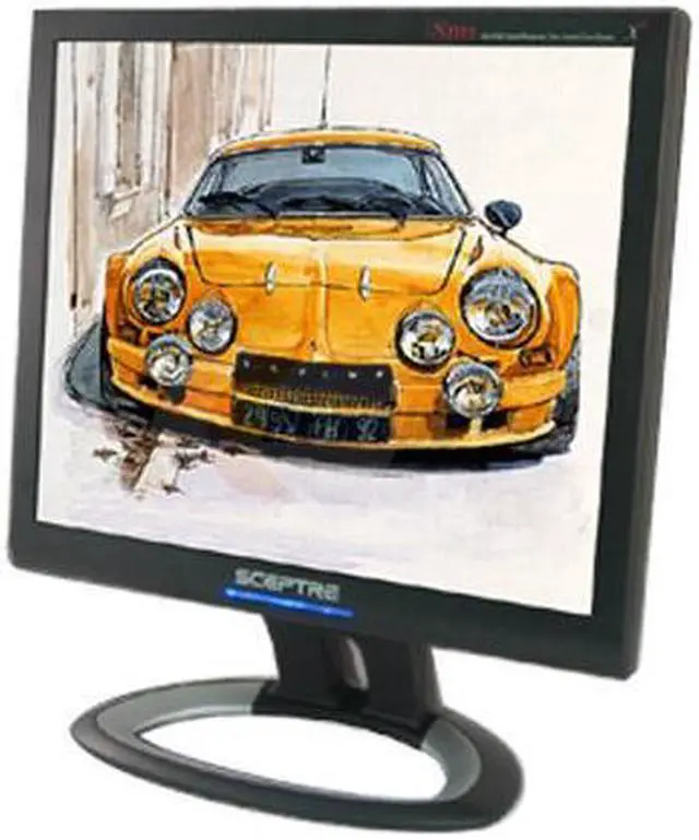 Main image of SCEPTRE X9g-Naga IV Black 19" 8ms LCD Monitor 300 cd/m2 800:1, US Warranty