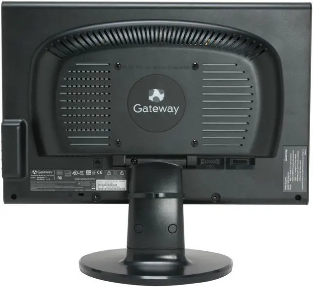 Alt view image 5 of 12 - Gateway 17" Active Matrix, TFT LCD WXGA LCD Monitor 8 ms D-Sub, DVI FPD1775W