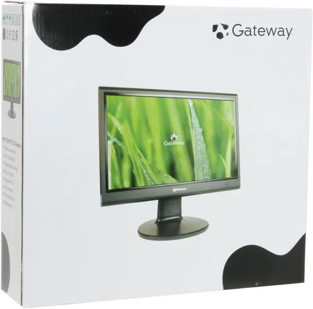 Alt view image 12 of 12 - Gateway 17" Active Matrix, TFT LCD WXGA LCD Monitor 8 ms D-Sub, DVI FPD1775W