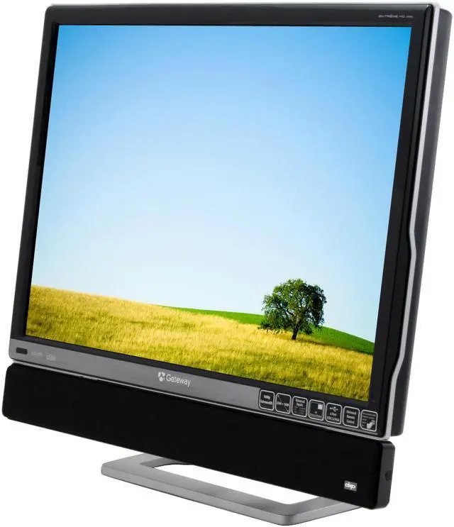 Main image of Gateway XHD3000 Black 30" 6ms(GTG) HDMI Widescreen HDMI LCD Monitor w/ 6-port USB Hub and Swivel Adjustment 400 cd/m2 1000:1 Built in Speakers