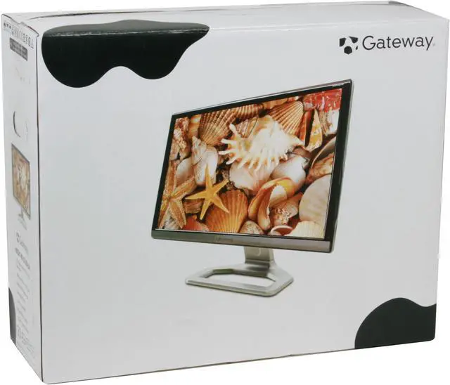 Alt view image 10 of 10 - Gateway 22" Active Matrix, TFT LCD WSXGA+ LCD Monitor 5 ms D-Sub, DVI, HDMI HD2201