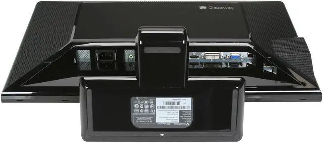 Alt view image 7 of 8 - Gateway FHD2102bmidgz Black 21.5" 5ms HDMI Widescreen Full HD 1080P LCD Monitor w/ Built in Speakers 300 cd/m2 20000:1(DC) w/ Built in USB ports