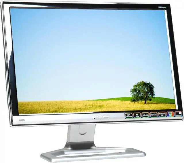 Alt view image 3 of 8 - Gateway 24" WUXGA LCD Monitor 5 ms D-Sub, DVI, HDMI FHD2401