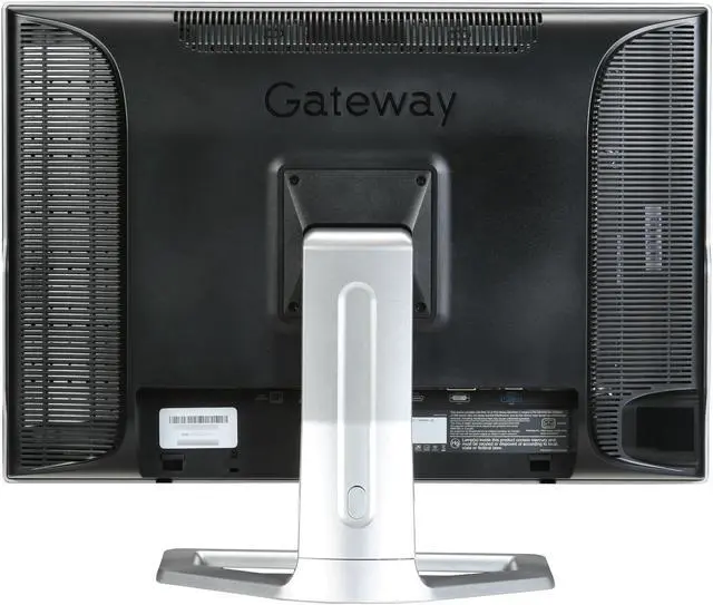 Alt view image 5 of 8 - Gateway 24" WUXGA LCD Monitor 5 ms D-Sub, DVI, HDMI FHD2401