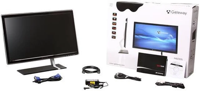 Alt view image 7 of 7 - Gateway FHD2303Lbid Black 23" 1920x1080 5ms Full HD Widescreen LCD Monitor 250 cd/m2 1000:1
