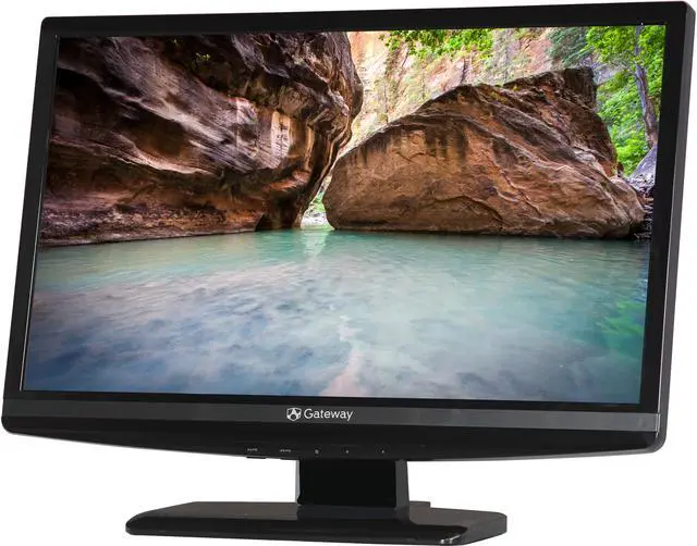 Main image of Gateway 21.5" 60 Hz TN LCD Monitor 5 ms D-Sub, DVI FHX2201QV bmd