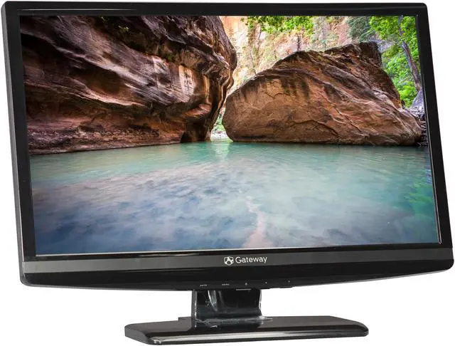 Alt view image 3 of 8 - Gateway 21.5" 60 Hz TN LCD Monitor 5 ms D-Sub, DVI FHX2201QV bmd