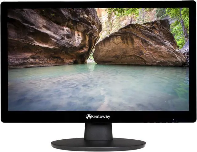 Alt view image 2 of 8 - Gateway 18.5" 60 Hz TN LCD Monitor 5 ms D-Sub HX1853Lb