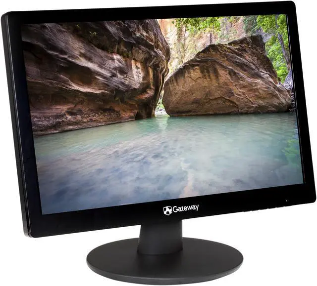 Alt view image 3 of 8 - Gateway 18.5" 60 Hz TN LCD Monitor 5 ms D-Sub HX1853Lb