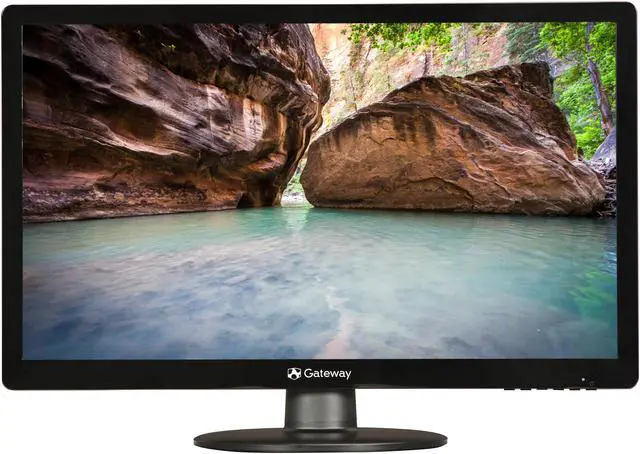 Alt view image 2 of 7 - Gateway 23" 60 Hz TN HD LCD Monitor 5 ms D-Sub, DVI FHX2303LAbd