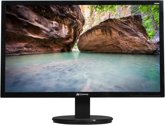 Alt view image 2 of 8 - Gateway KX2303 Cbd Black 23" 6ms Widescreen LED Backlight LCD Monitor IPS Panel