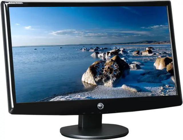Alt view image 3 of 8 - eMachines 23" LCD Monitor 5 ms D-Sub, DVI E233Hbd