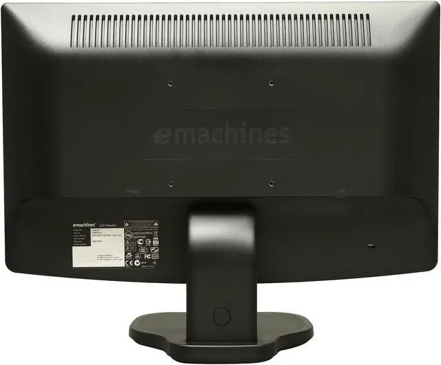 Alt view image 5 of 8 - eMachines 18.5" LCD Monitor 5 ms D-Sub E180HV