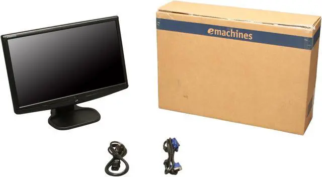 Alt view image 8 of 8 - eMachines 18.5" LCD Monitor 5 ms D-Sub E180HV
