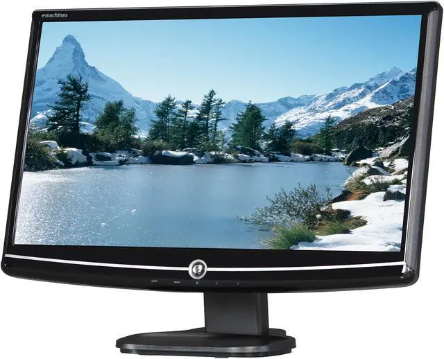 Main image of eMachines E202HL (ET.DE2HY.007) Black 20" 5ms Widescreen LCD Monitor 250 cd/m2 12,000,000:1 Built-in Speakers