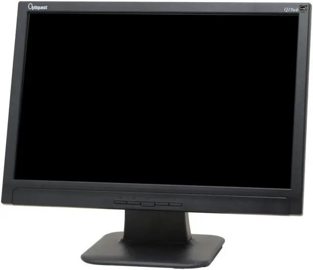 Alt view image 3 of 11 - ViewSonic 19" Active Matrix, TFT LCD WXGA+ LCD Monitor 5 ms D-Sub Optiquest Series Q19wb