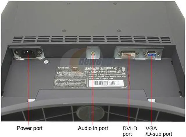 Alt view image 7 of 11 - ViewSonic 19" Active Matrix, TFT LCD SXGA LCD Monitor 8 ms D-Sub, DVI-D Value Series VA912B-3