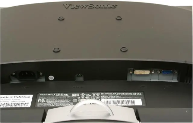 Alt view image 9 of 13 - ViewSonic 22" Active Matrix, TFT LCD WSXGA+ LCD Monitor 5 ms D-Sub, DVI-D X Series VX2235WM