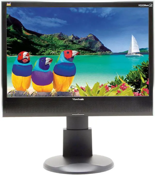 Alt view image 2 of 10 - ViewSonic Graphic Series VG2230wm Black 22" 5ms DVI Widescreen LCD Monitor Height & Tilt Adjustments 280 cd/m2 700:1 Built in Speakers