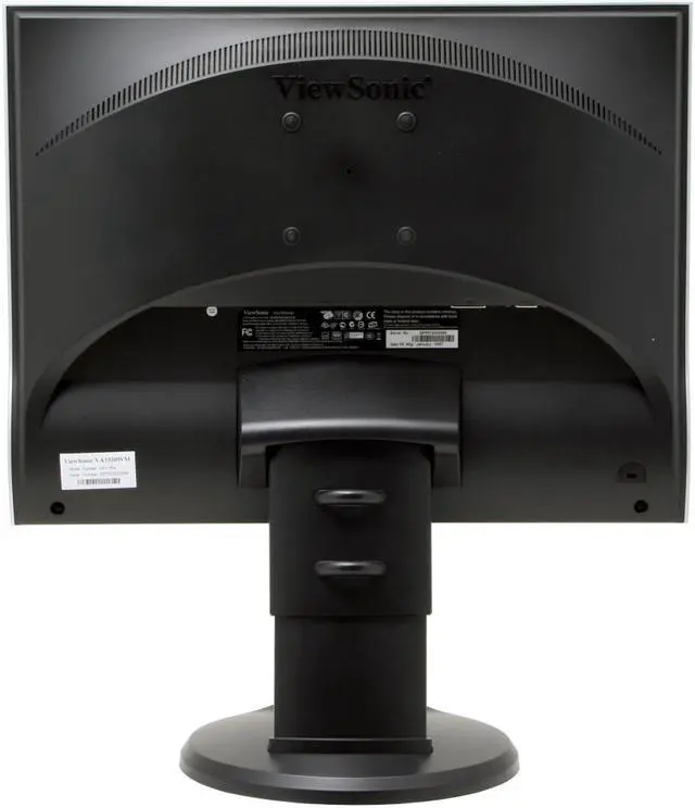 Alt view image 6 of 11 - ViewSonic 19" Active Matrix, TFT LCD WXGA+ LCD Monitor with height adjustment 5 ms D-Sub, DVI-D Value Series VA1930wm