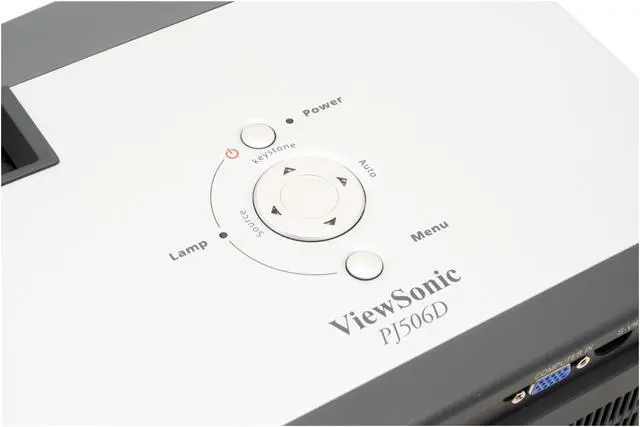 Alt view image 6 of 11 - ViewSonic PJ506D 800 x 600 2000 ANSI lumens DLP SVGA, 5.9 lbs Projector 2000:1