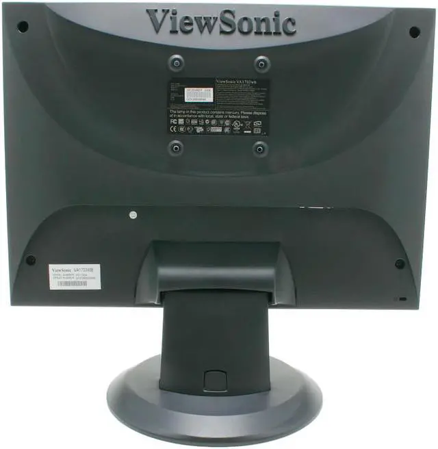 Alt view image 6 of 10 - ViewSonic 17" Active Matrix, TFT LCD SXGA LCD Monitor 8 ms D-Sub Value Series VA1703wb