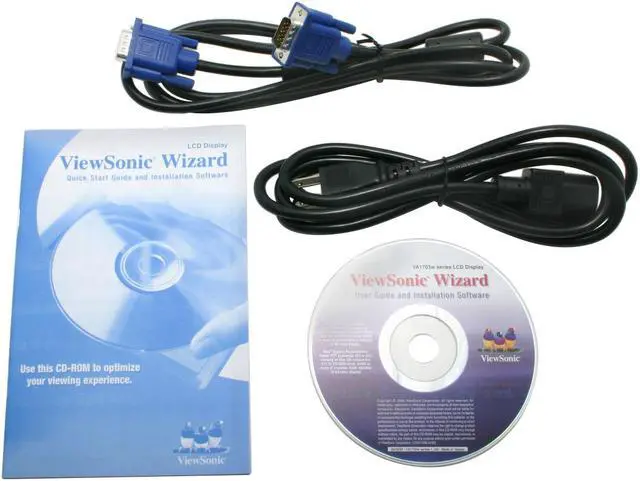 Alt view image 9 of 10 - ViewSonic 17" Active Matrix, TFT LCD SXGA LCD Monitor 8 ms D-Sub Value Series VA1703wb