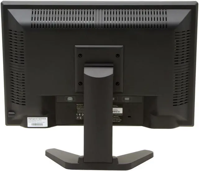 Alt view image 7 of 11 - ViewSonic 20" Active Matrix, TFT LCD WSXGA LCD Monitor 5 ms D-Sub, DVI-D Optiquest Series Q20WB