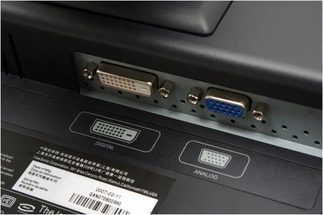 Alt view image 8 of 11 - ViewSonic 20" Active Matrix, TFT LCD WSXGA LCD Monitor 5 ms D-Sub, DVI-D Optiquest Series Q20WB