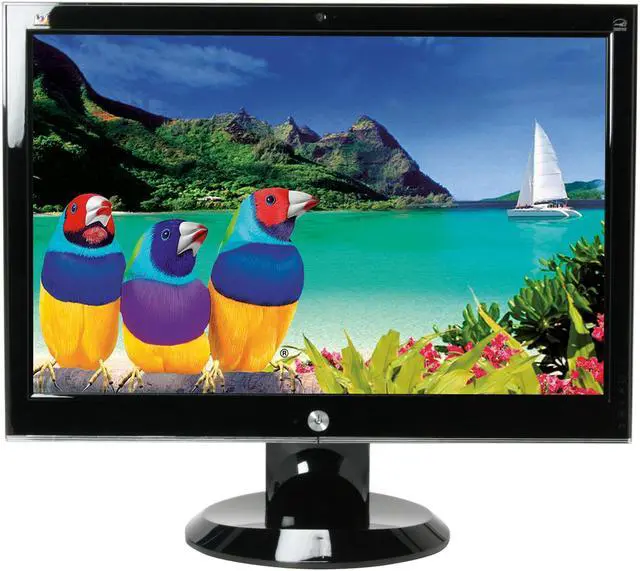 Alt view image 2 of 11 - ViewSonic 22" Active Matrix, TFT LCD WSXGA LCD Monitor w/Webcam 3 ms D-Sub, DVI X Series VX2255wmb