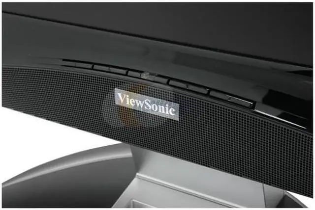 Alt view image 4 of 13 - ViewSonic VX2435WM Piano Black 24" 8ms Widescreen FULL HD 1080p HDMI (w/HDCP) LCD Monitor 500 cd/m2 1000:1 Built in Speakers