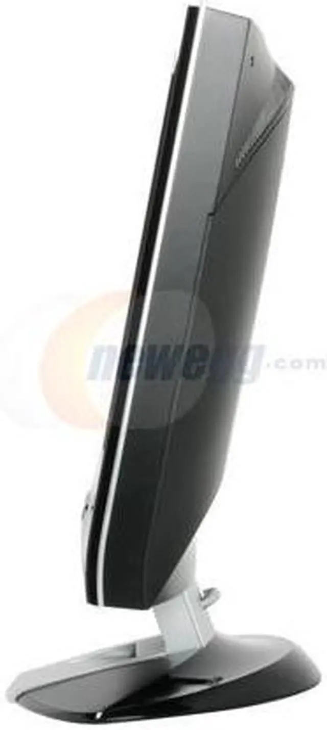 Alt view image 7 of 13 - ViewSonic VX2435WM Piano Black 24" 8ms Widescreen FULL HD 1080p HDMI (w/HDCP) LCD Monitor 500 cd/m2 1000:1 Built in Speakers