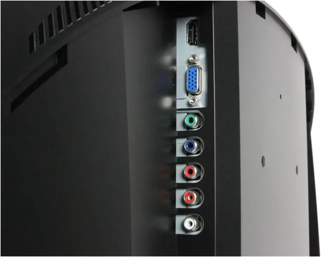 Alt view image 10 of 13 - ViewSonic VX2435WM Piano Black 24" 8ms Widescreen FULL HD 1080p HDMI (w/HDCP) LCD Monitor 500 cd/m2 1000:1 Built in Speakers