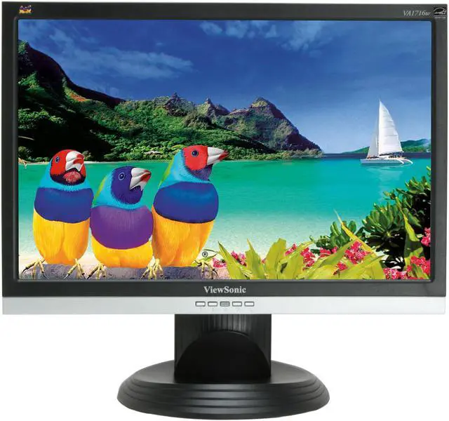 Alt view image 2 of 10 - ViewSonic 17" Active Matrix, TFT LCD LCD Monitor 8 ms D-Sub Value Series VA1716w