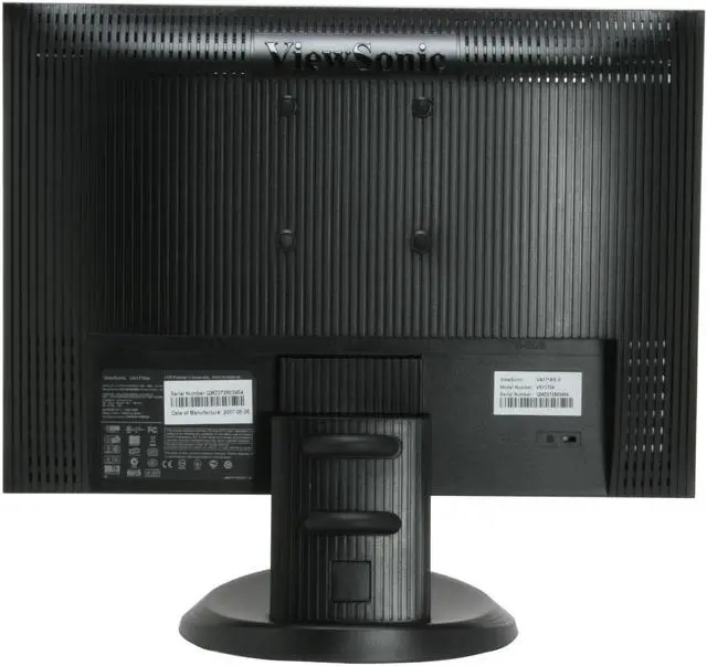Alt view image 5 of 10 - ViewSonic 17" Active Matrix, TFT LCD LCD Monitor 8 ms D-Sub Value Series VA1716w