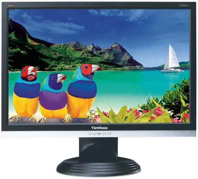 Alt view image 2 of 11 - ViewSonic VA2026W Black-Silver 20" 5ms DVI Widescreen Super high resolution LCD Monitor 300 cd/m2 2000:1 DCR