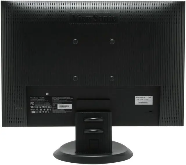 Alt view image 5 of 11 - ViewSonic 21.6" Active Matrix, TFT LCD WSXGA+ LCD Monitor 5 ms D-Sub, DVI-D Value Series VA2226W
