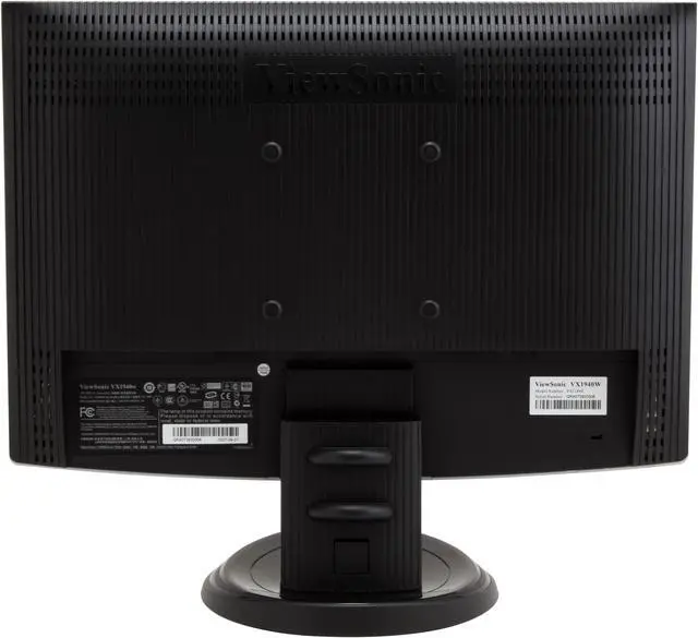 Alt view image 5 of 12 - ViewSonic X Series VX1940w Black&Silver 19" 2ms(GTG)  Super High Resolution 1680x1050 DVI Widescreen LCD Monitor 300 cd/m2 1000:1 static (typ), 3000:1 dynamic (typ)