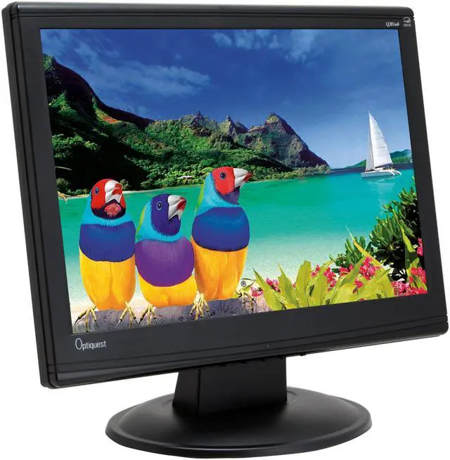 Alt view image 3 of 13 - ViewSonic 20" Active Matrix, TFT LCD WSXGA+ LCD Monitor 5 ms D-Sub Optiquest Series Q201wb